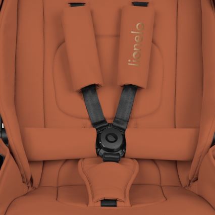 Lionelo - MIKA PLUS sportbabakocsi rozsdabarna