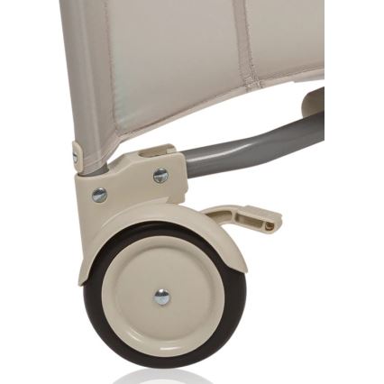 Lionelo - MILLE PLUS babakarám, szürke-bézs