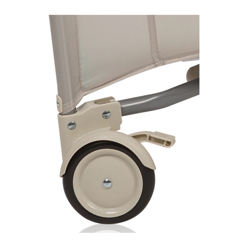 Lionelo - MILLE PLUS babakarám, szürke-bézs