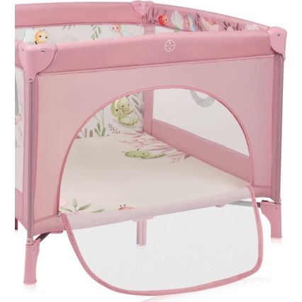 Lionelo - MILLE PLUS játszókarám, rózsaszín