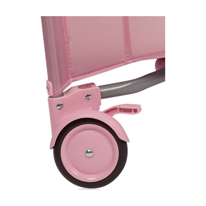 Lionelo - MILLE PLUS játszókarám, rózsaszín