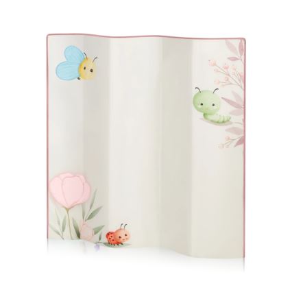 Lionelo - MILLE PLUS játszókarám, rózsaszín