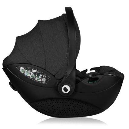 Lionelo - MOXIE i-Size autósülés 40-87 cm Fekete Onyx