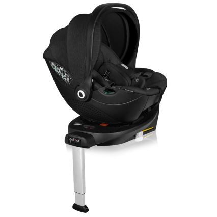 Lionelo - MOXIE SET i-Size autósülés-bázis, fekete