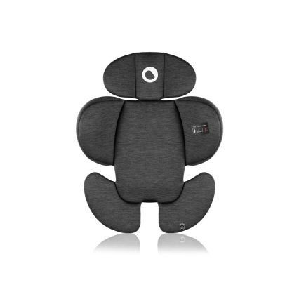 Lionelo - Forgatható autósülés alapzattal NAVY i-Size 40-150 cm fekete/rózsaszín