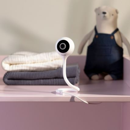 Lionelo - Okos bébiőr BABYLINE SMART Wi-Fi fehér