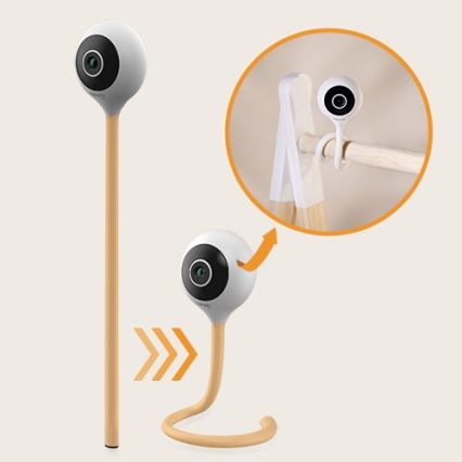 Lionelo - Okos bébiőr BABYLINE SMART Wi-Fi fehér