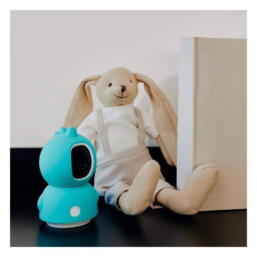 Lionelo - Okos bébiőr BABYLINE VIEW Wi-Fi 5V Fehér