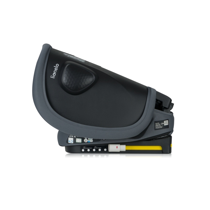 Lionelo - Összecsukható autósülés NELLY i-Size 76-150 cm Szürke Grafit