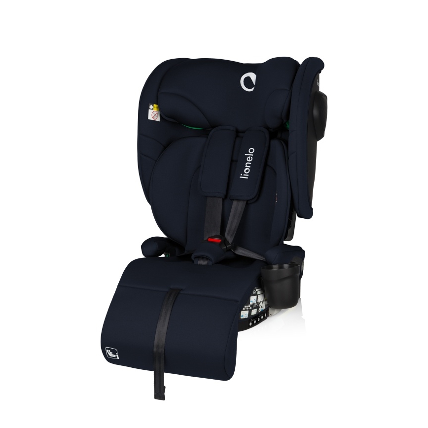 Lionelo - Összecsukható autósülés NELLY i-Size 76-150 cm tengerészkék