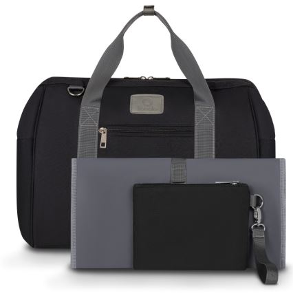 Lionelo - Pelenkázó táska babakocsira IDA Black Onyx