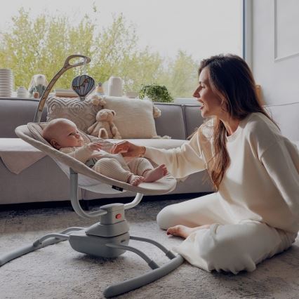 Lionelo - RIO 4xC babahinta dallammal, Beige Latte + távirányítóval