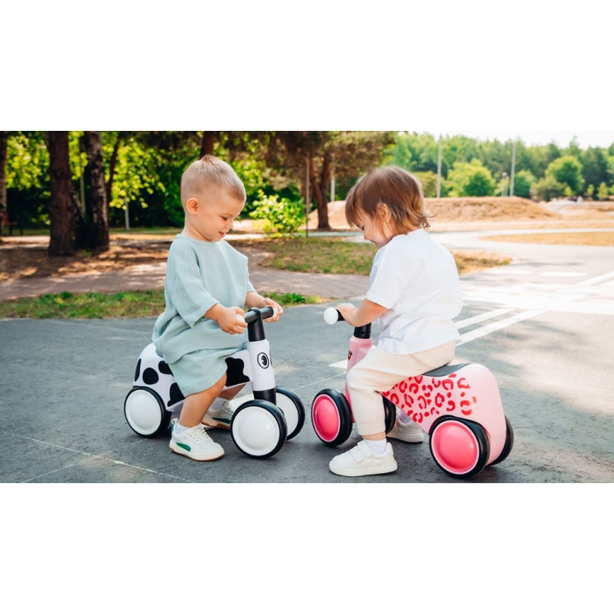 Lionelo - SAMMY futóbicikli fekete/fehér