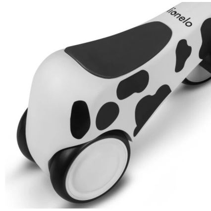 Lionelo - SAMMY futóbicikli fekete/fehér