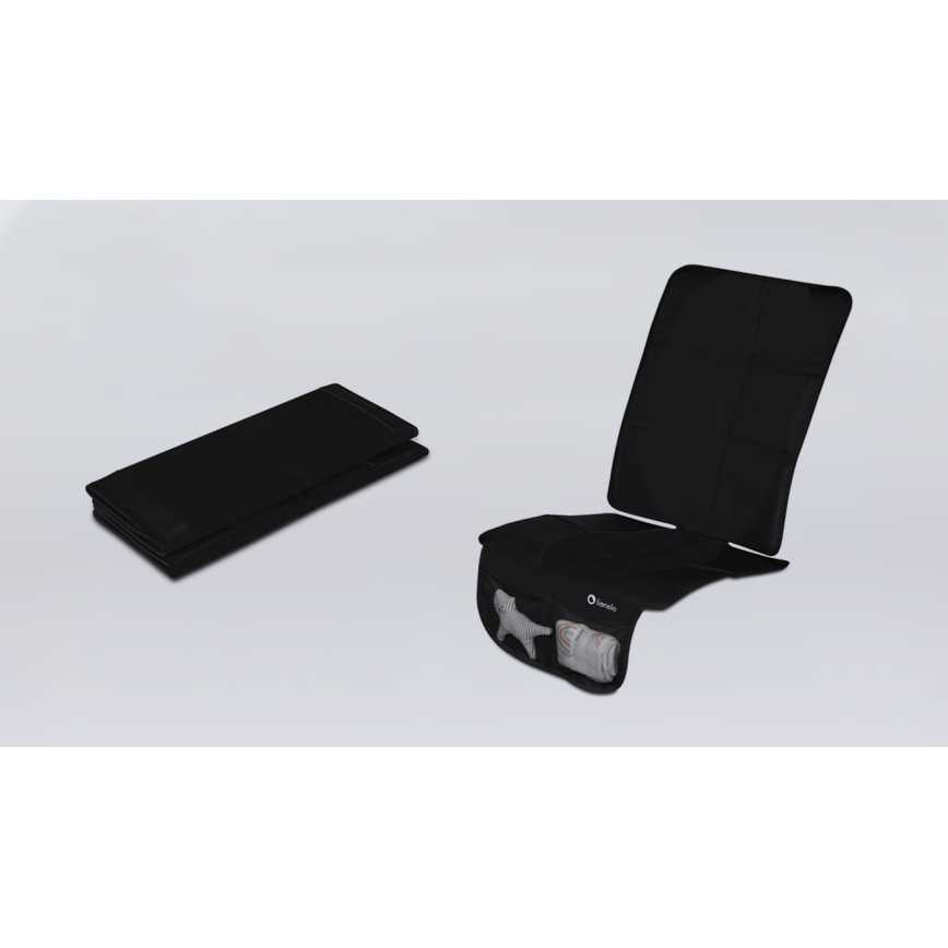 Lionelo - SIKKER autósülés alátét Black Carbon