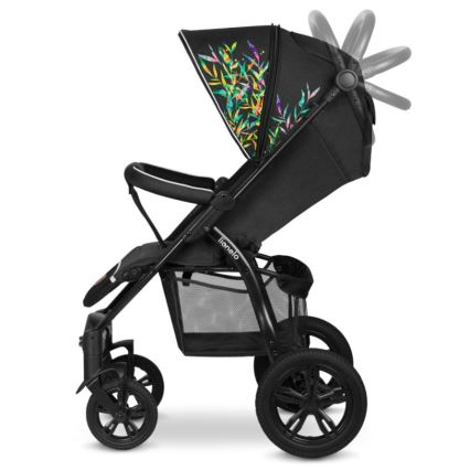 Lionelo - Sport babakocsi ANNET TOUR fekete/zöld