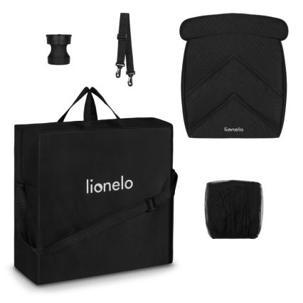 Lionelo - Sport babakocsi CLOE fekete/arany