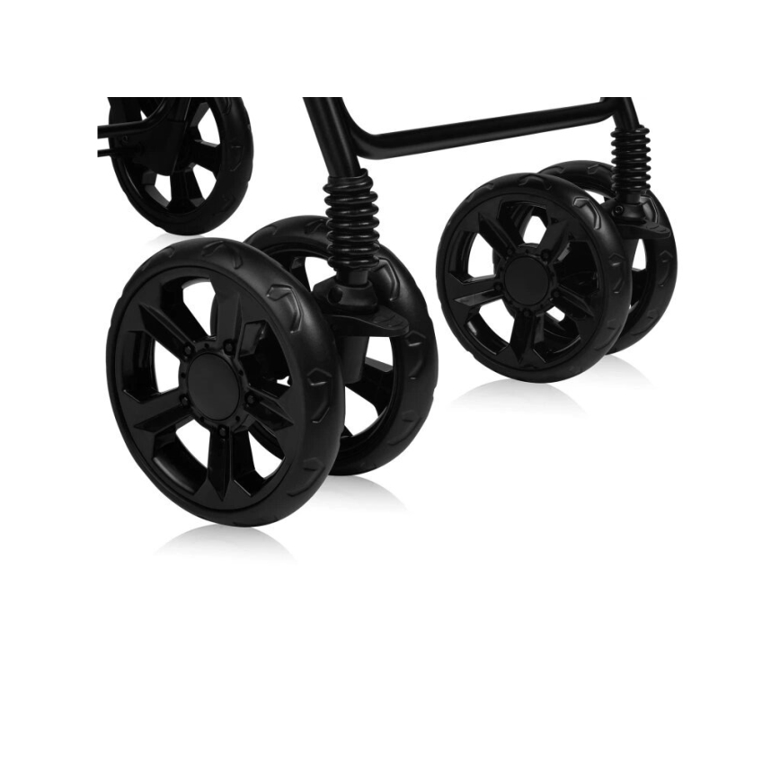 Lionelo - Sport babakocsi EMMA PLUS téglavörös/fekete