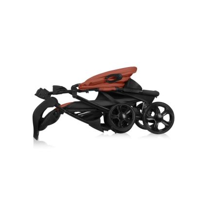 Lionelo - Sport babakocsi EMMA PLUS téglavörös/fekete