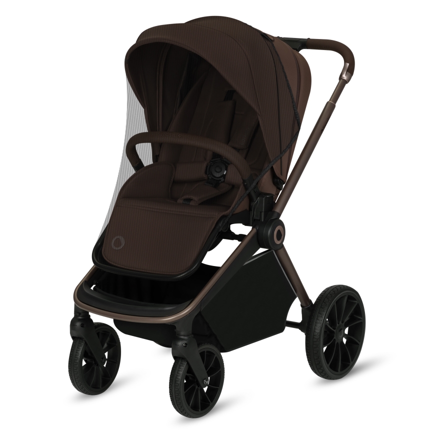 Lionelo - Sport babakocsi MIKA PLUS Mocha Mousse