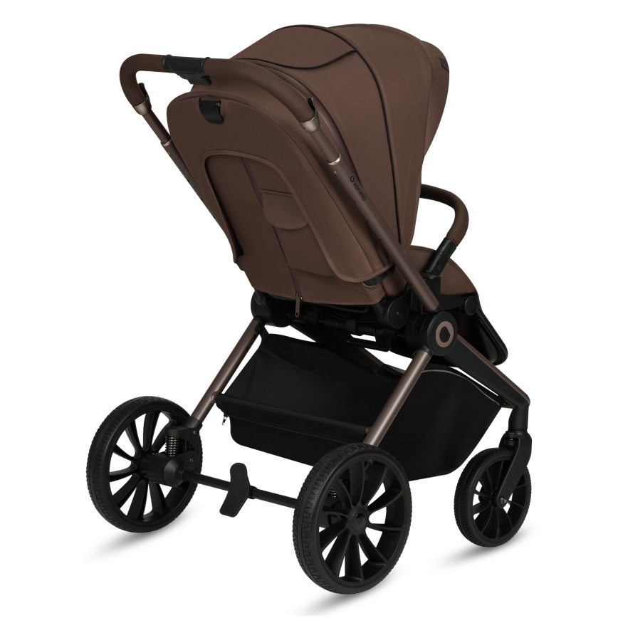 Lionelo - Sport babakocsi MIKA PLUS Mocha Mousse