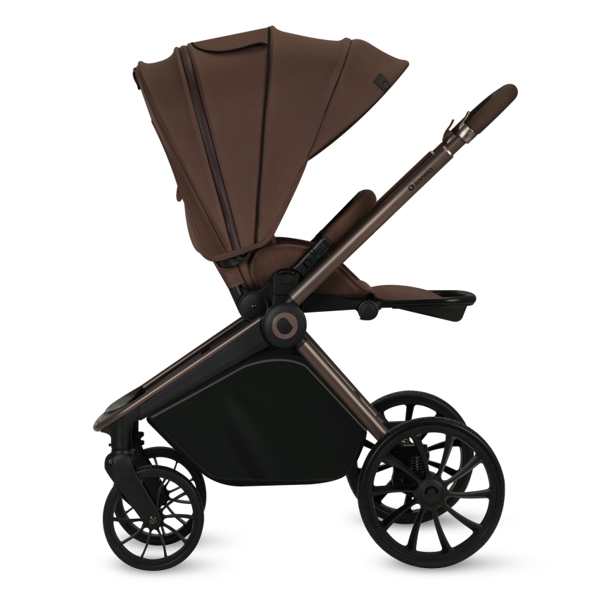 Lionelo - Sport babakocsi MIKA PLUS Mocha Mousse