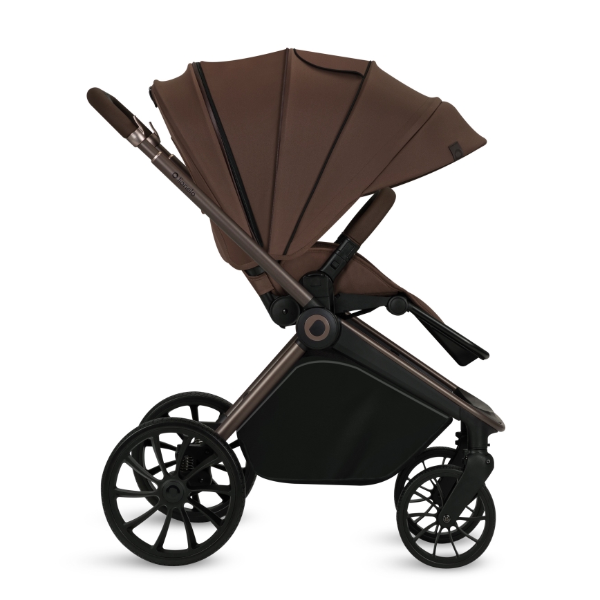 Lionelo - Sport babakocsi MIKA PLUS Mocha Mousse