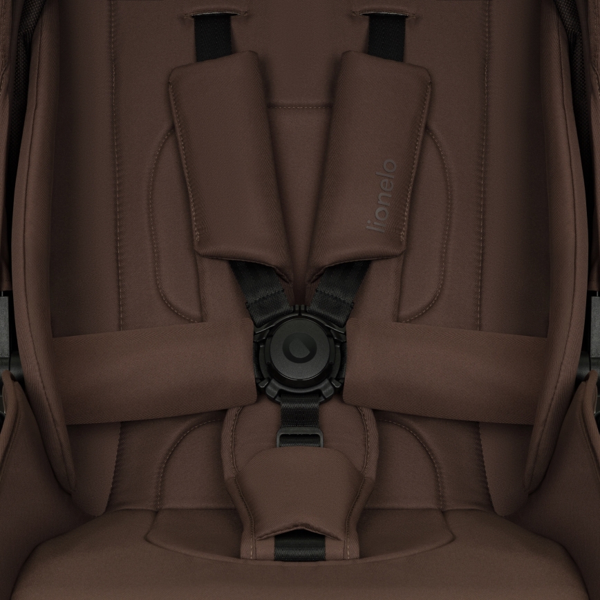 Lionelo - Sport babakocsi MIKA PLUS Mocha Mousse