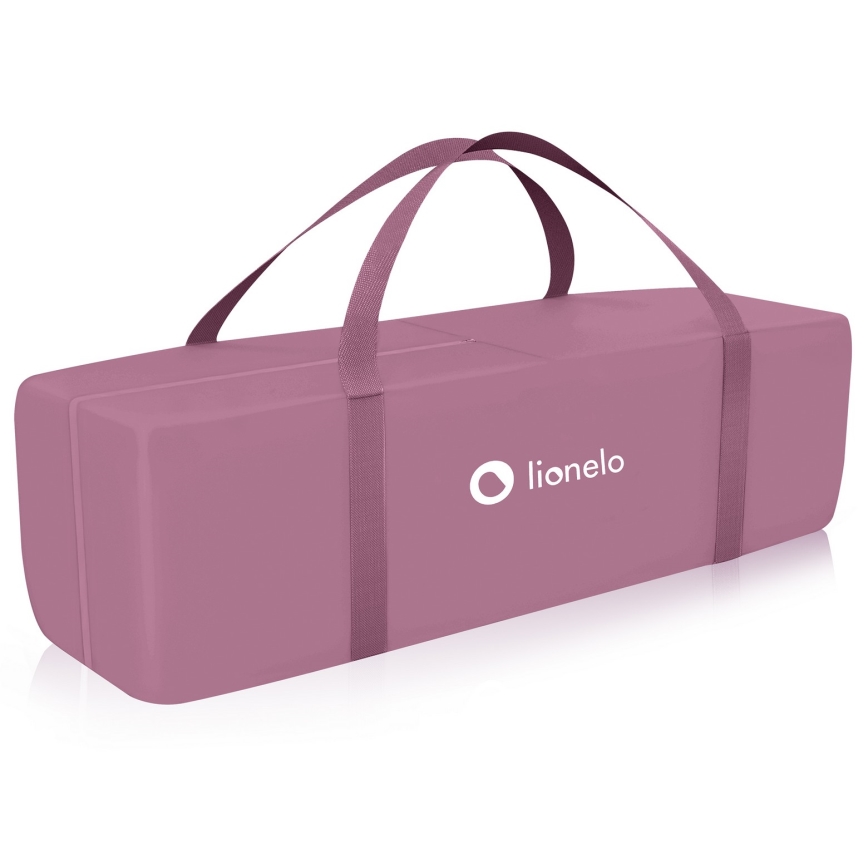 Lionelo - STEFI PLUS utazóágy rózsaszín magnólia