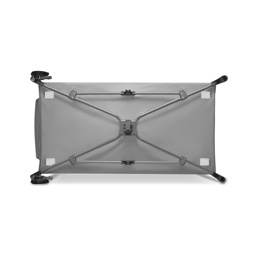 Lionelo - STEFI PLUS utazóágy, szürke-fehér