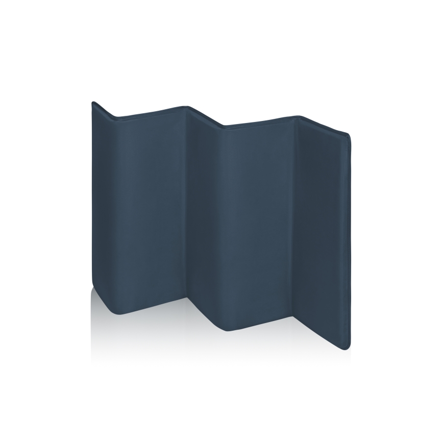 Lionelo - STEFI utazóágy, kék-szürke