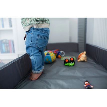 Lionelo - STEFI utazóágy, szürke