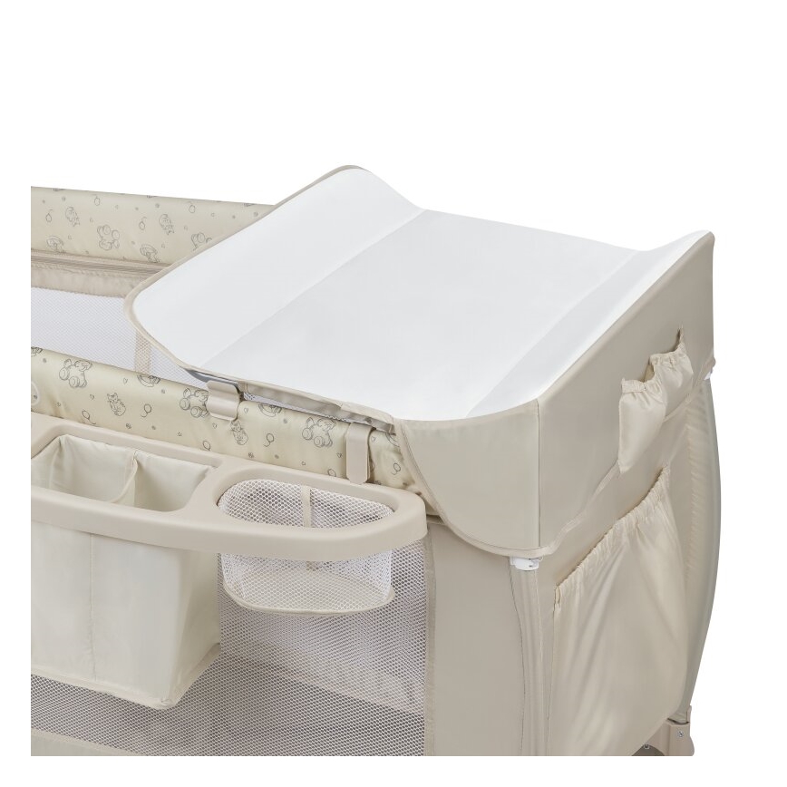 Lionelo - SVEN PLUS utazóágy bézs