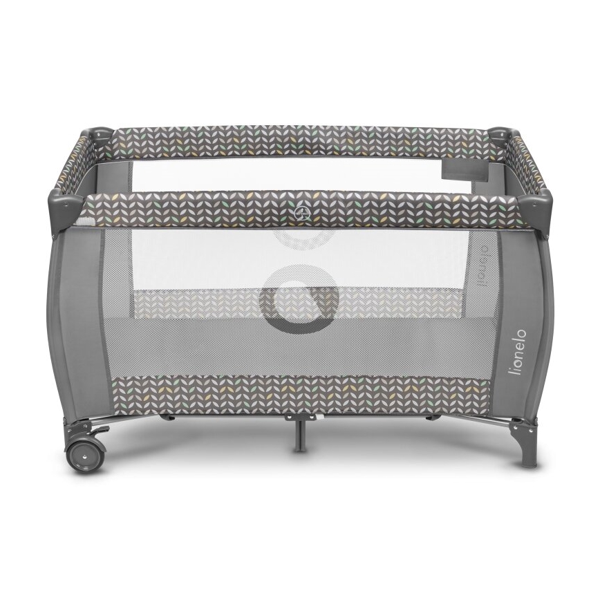 Lionelo - SVEN PLUS utazóágy, szürke