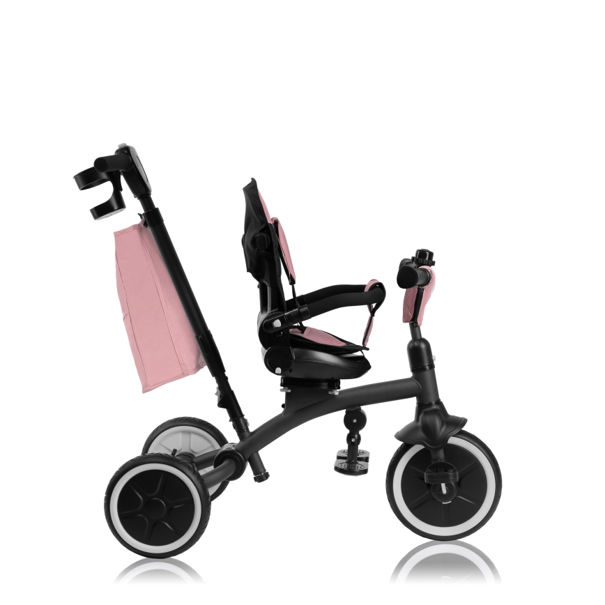 Lionelo - TRIS PLUS gyerek tricikli Pink Rose