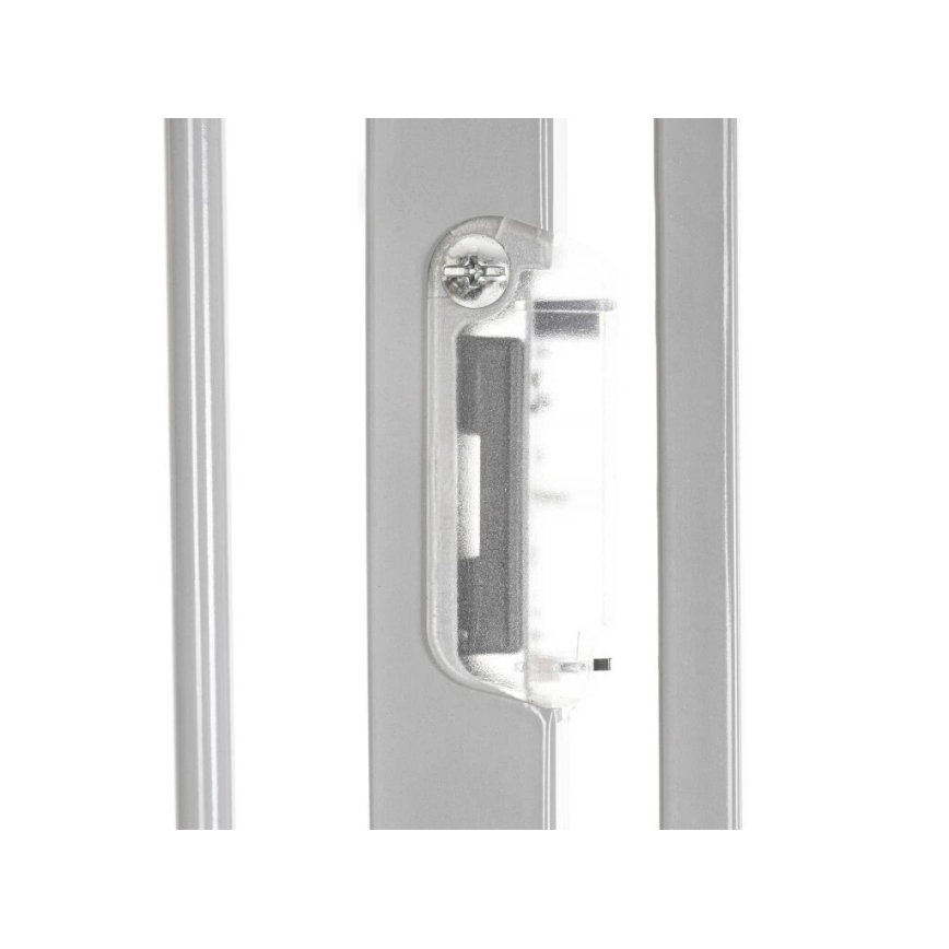 Lionelo - TRUUS SLIM LED biztonsági kapu 1xAAA szürke
