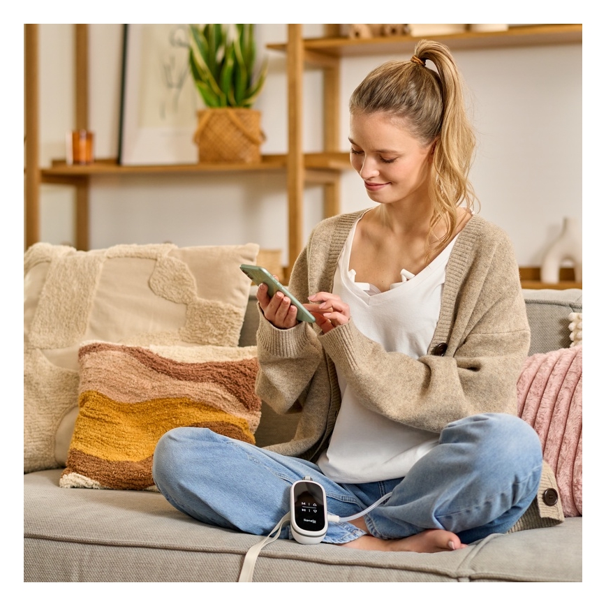 Lionelo - Elektromos, újratölthető, duális mellszívó anyatejhez TWEE FREE 5V 1500 mAh 150 ml