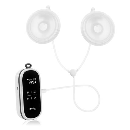 Lionelo - Elektromos, újratölthető, duális mellszívó anyatejhez TWEE FREE 5V 1500 mAh 150 ml