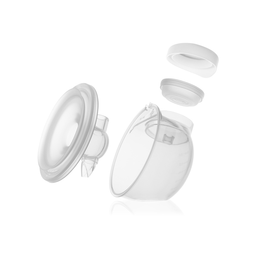 Lionelo - Elektromos, újratölthető, duális mellszívó anyatejhez TWEE FREE 5V 1500 mAh 150 ml