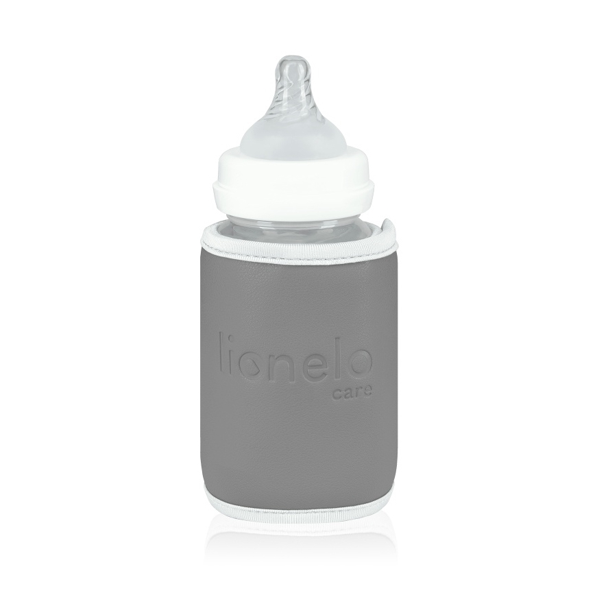 Lionelo - Újratölthető cumisüvegmelegítő THERMUP GO 18W/5V szürke-ezüst