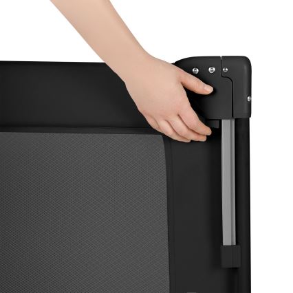 Lionelo - Utazó kiságy 3 az 1-ben ELLEN Fekete karbon