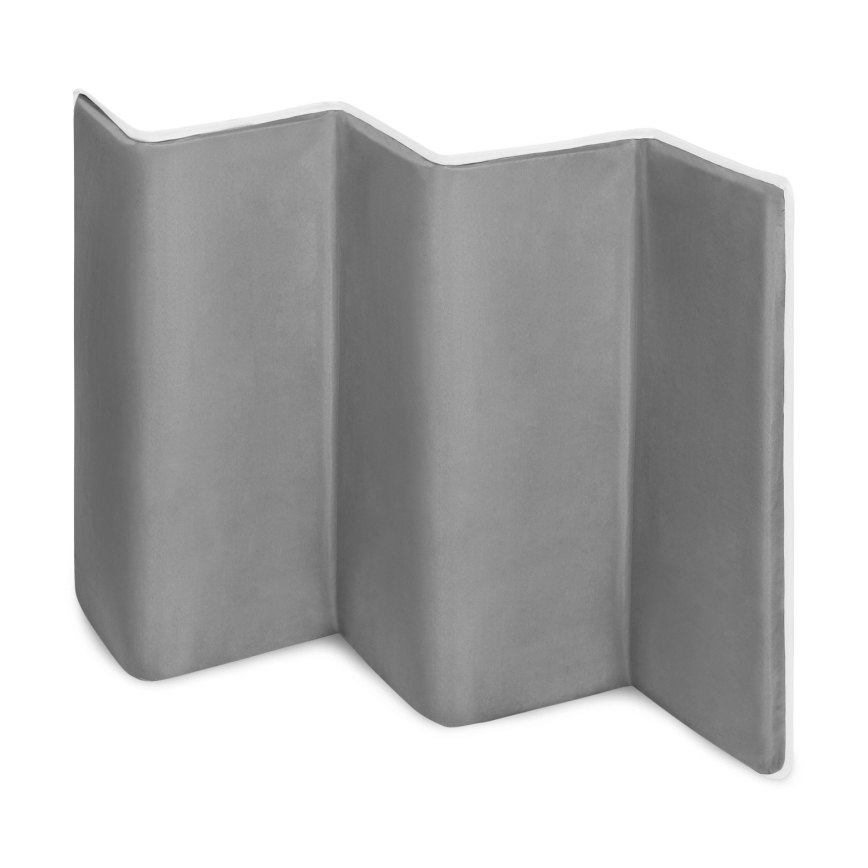 Lionelo - Utazó kiságy FLOWER Kőszürke