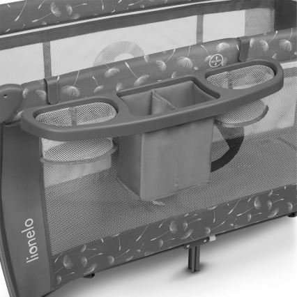 Lionelo - Utazó kiságy SVEN PLUS szürke