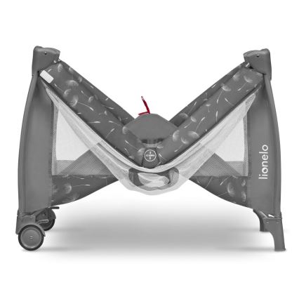 Lionelo - Utazó kiságy SVEN PLUS szürke