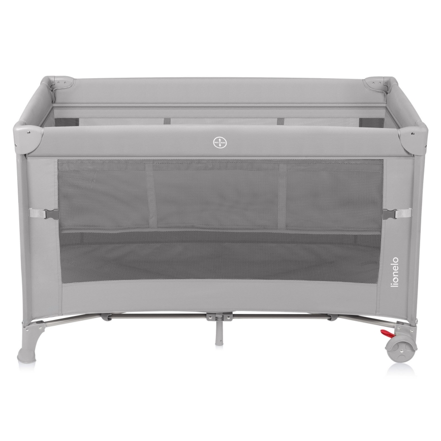 Lionelo - Utazóágy 3 az 1-ben ELLEN beton szürke
