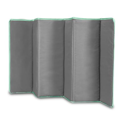 Lionelo - Utazóágy FLOWER türkiz