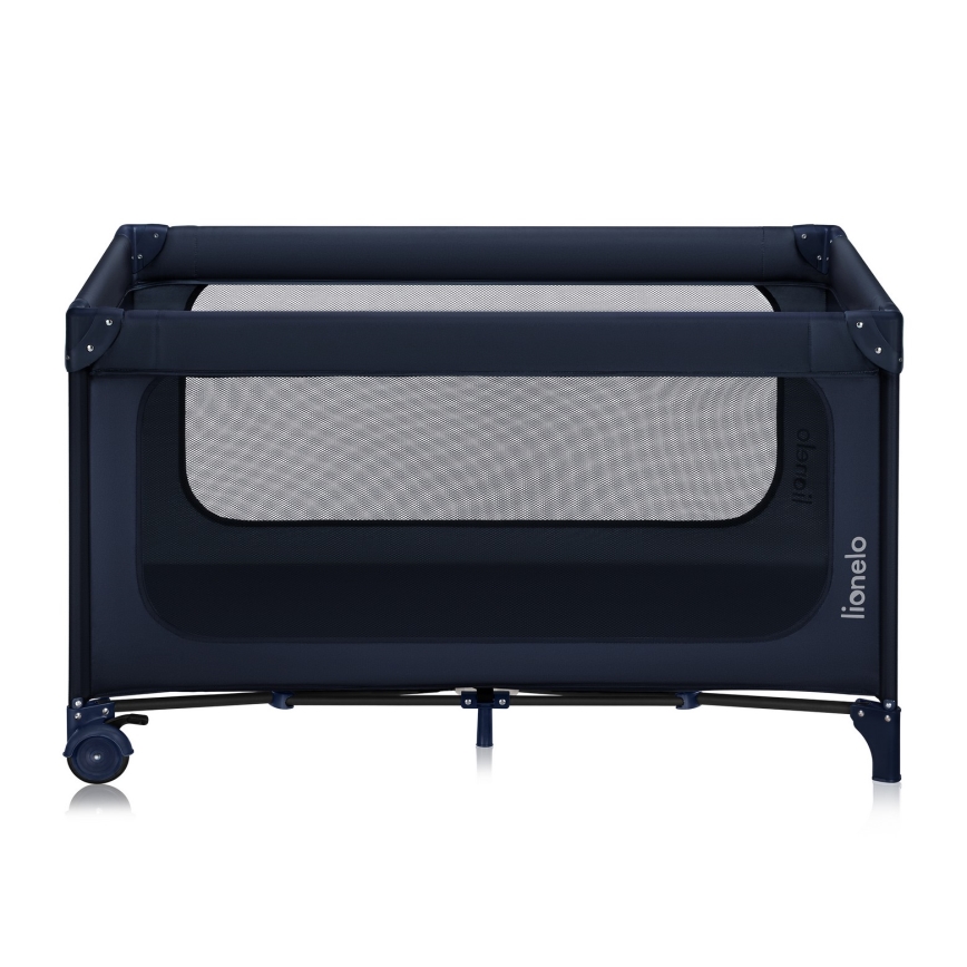 Lionelo - Utazóágy JASMIN EASY FOLD Tengerészkék