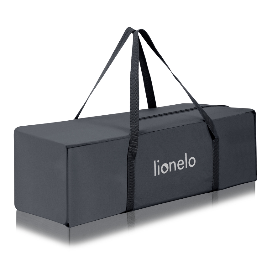 Lionelo - Utazóágy LAURA beton-szürke