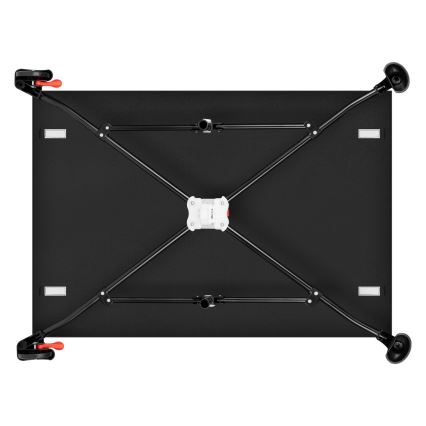 Lionelo - Utazóágy LAURA fekete karbon