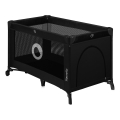 Lionelo - Utazóágy STEFI Black Carbon
